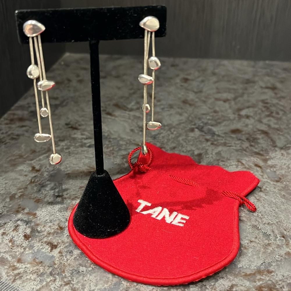Tane Mexico 1942 - dangling silver earrings